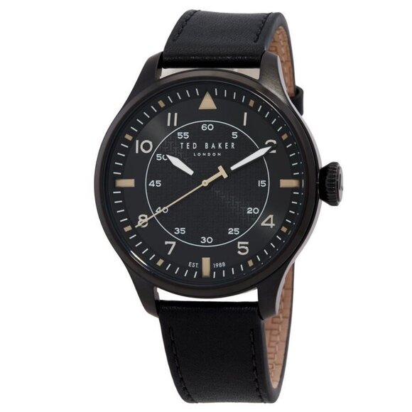 NWT Ted Baker Fashion Men's Quartz Steel Authentic Watch - Picture 1 of 3